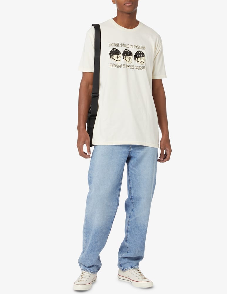 rinascente Dark Seas Maglietta girocollo rolling through x poler - Bianco