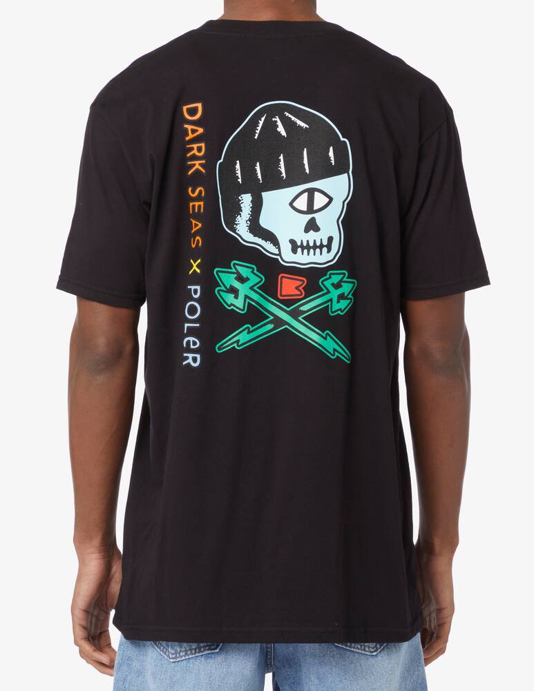 rinascente Dark Seas Maglietta girocollo cyclops x poler - Nero