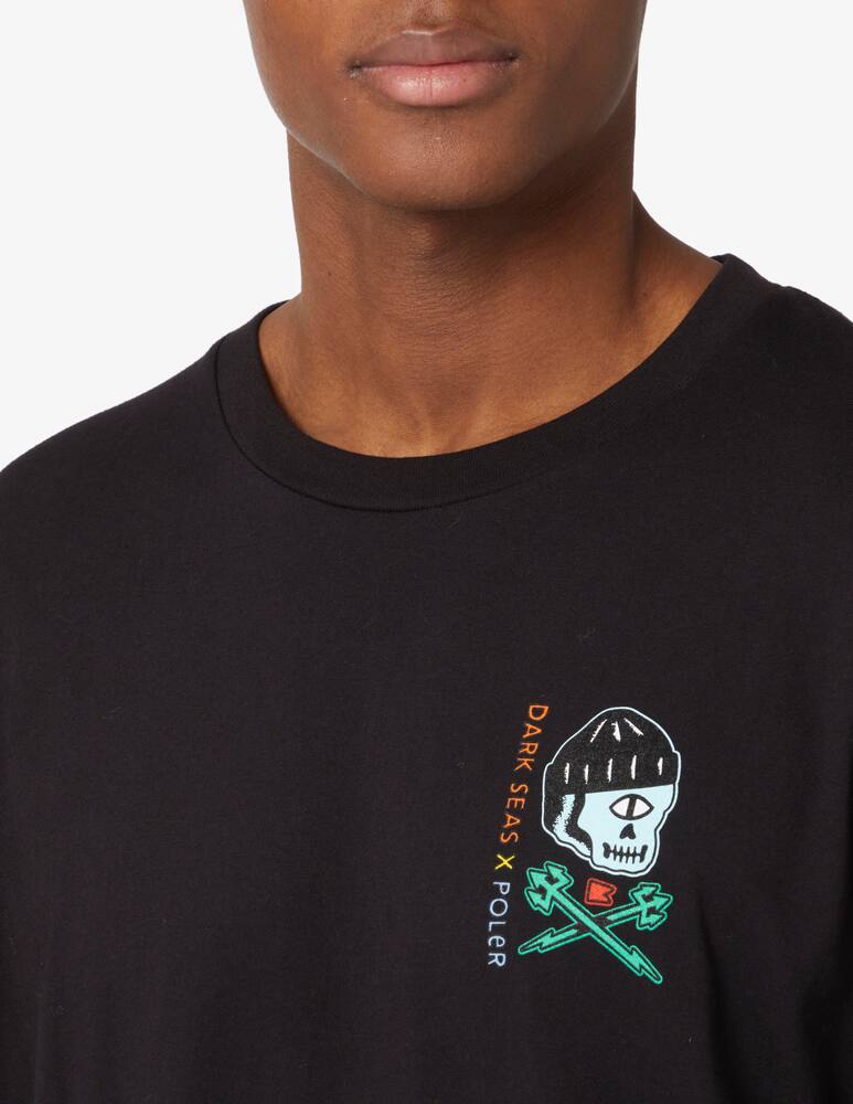 rinascente Dark Seas Maglietta girocollo cyclops x poler - Nero