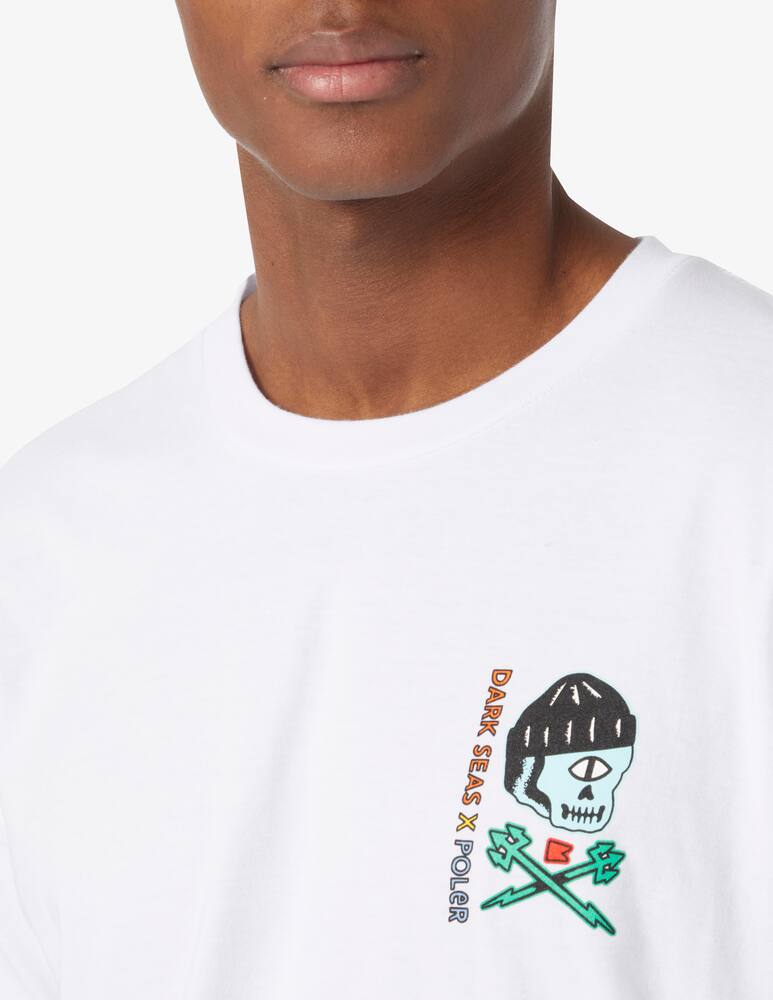 rinascente Dark Seas Cyclops shirt x poler - White