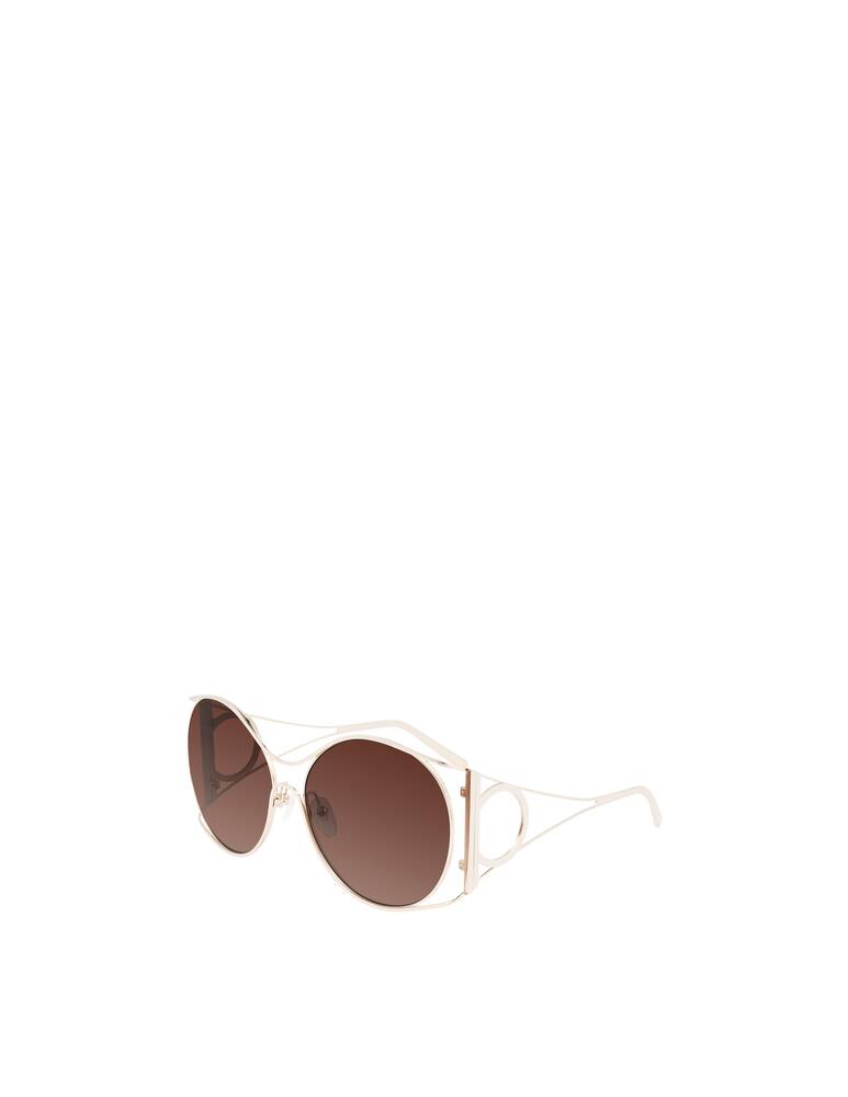 Ferragamo Occhiale da sole rotondo SF290S - immagine 2