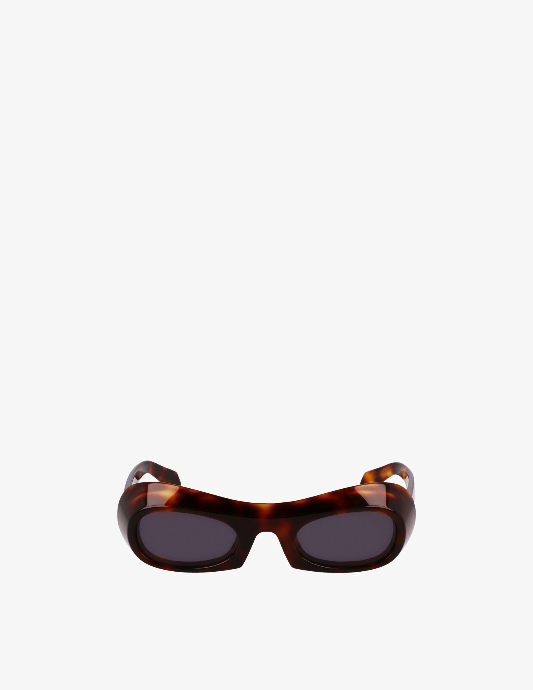 Shop Ferragamo SF2030S Oval sunglasses on Rinascente display picture 2