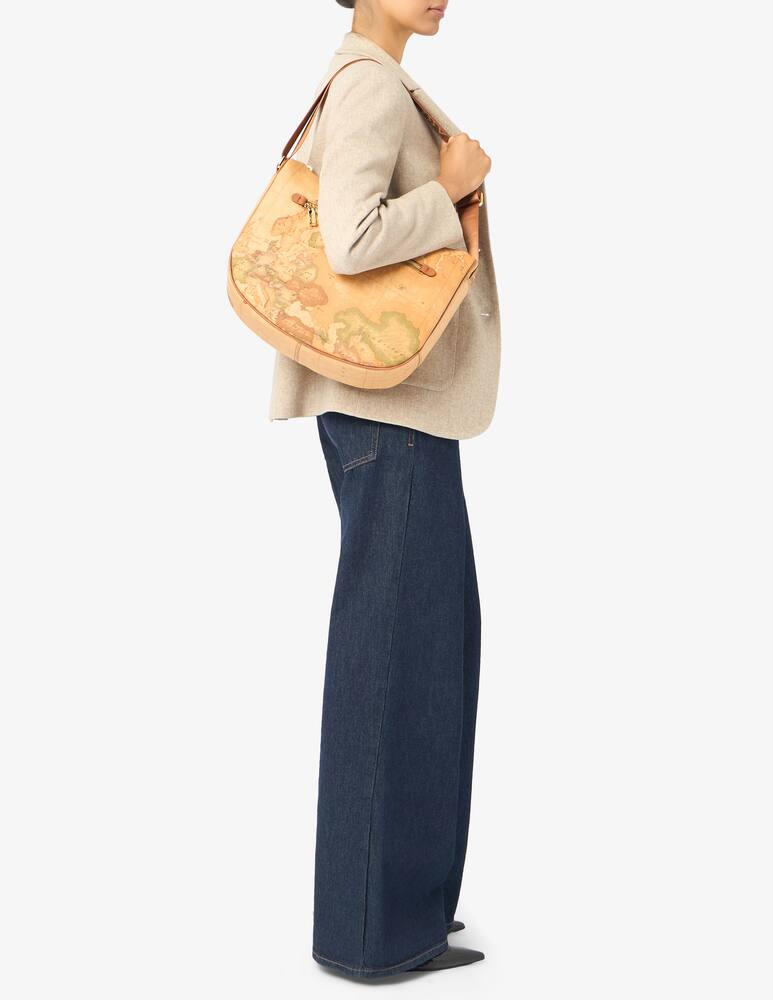 rinascente Alviero Martini Prima Classe Geo print shoulder bag