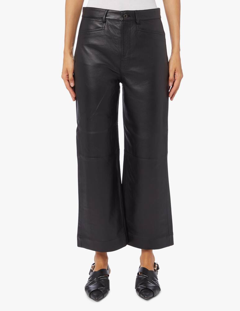 rinascente Proenza Schouler White Label Pantaloni culotte di pelle