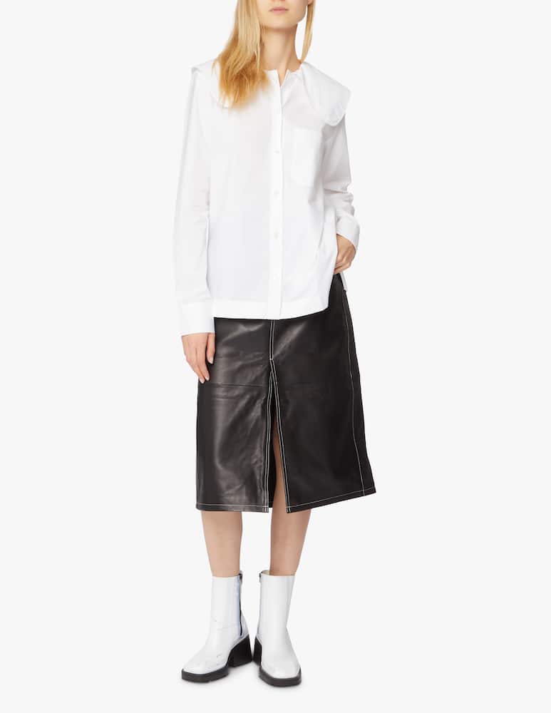 rinascente Proenza Schouler White Label Gonna dritta di pelle 