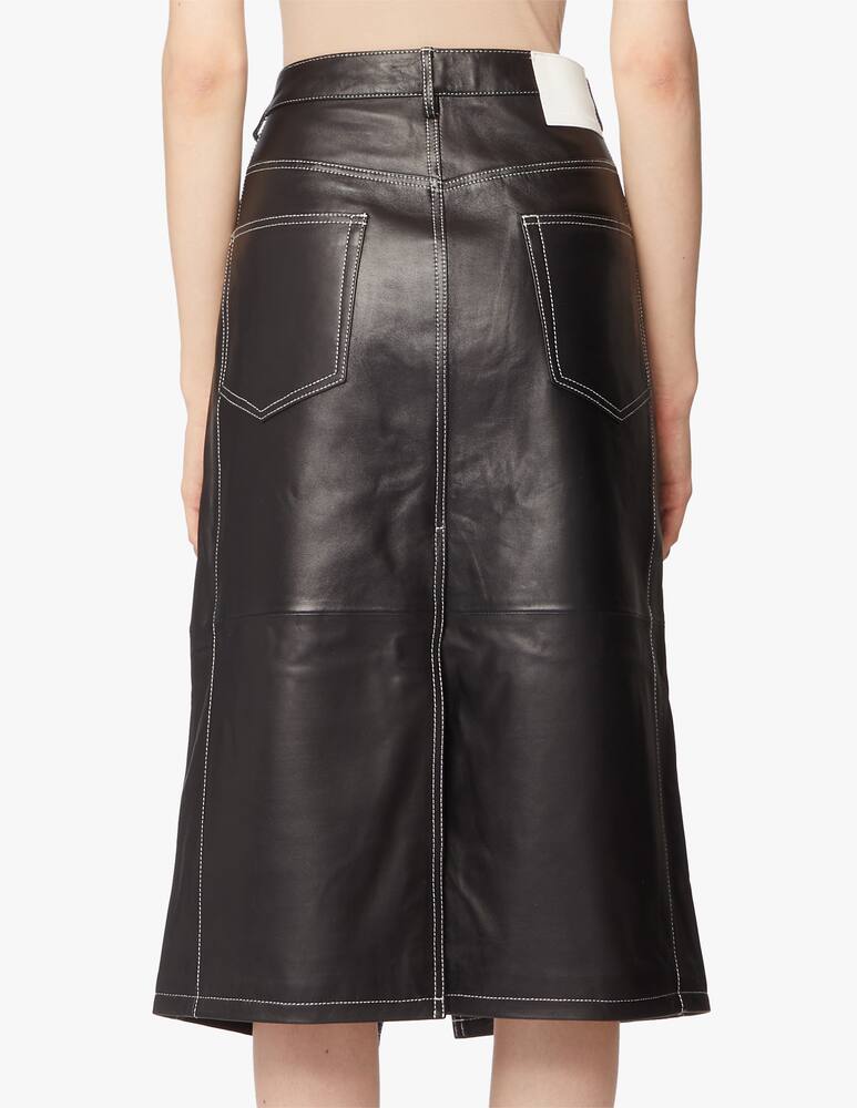 rinascente Proenza Schouler White Label Gonna dritta di pelle 