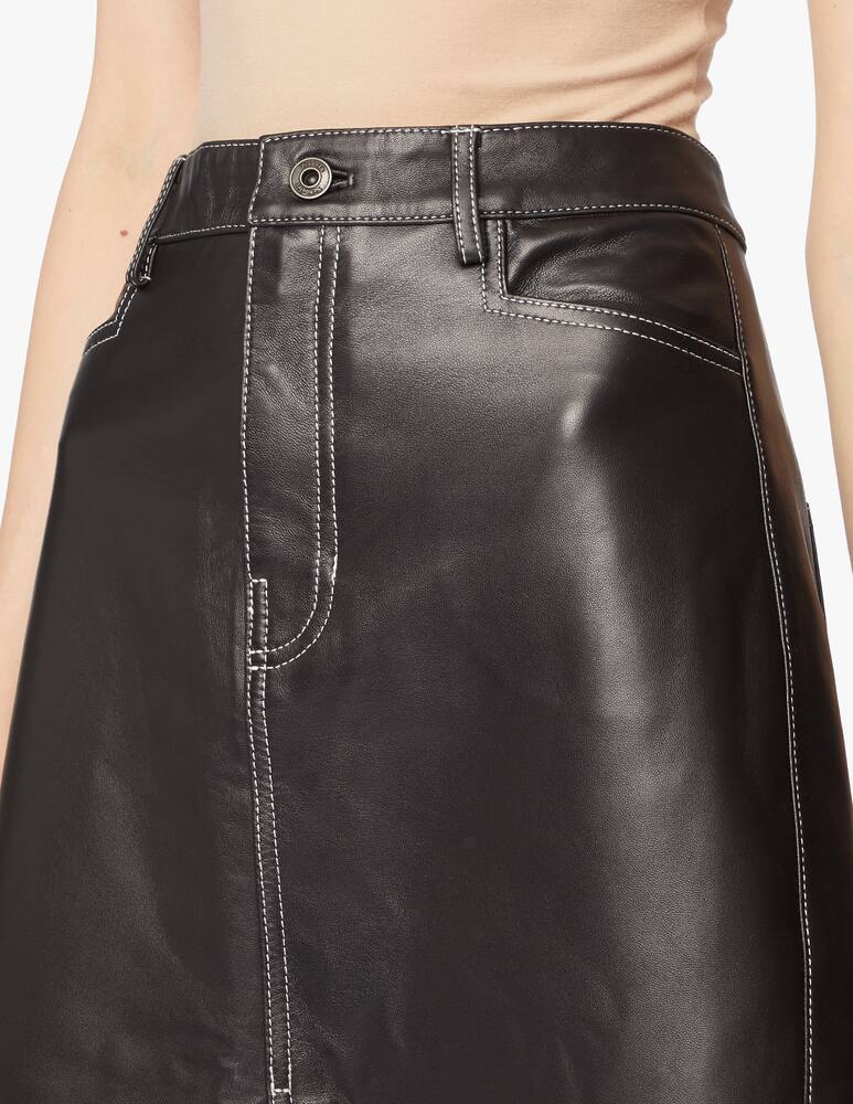 rinascente Proenza Schouler White Label Gonna dritta di pelle 