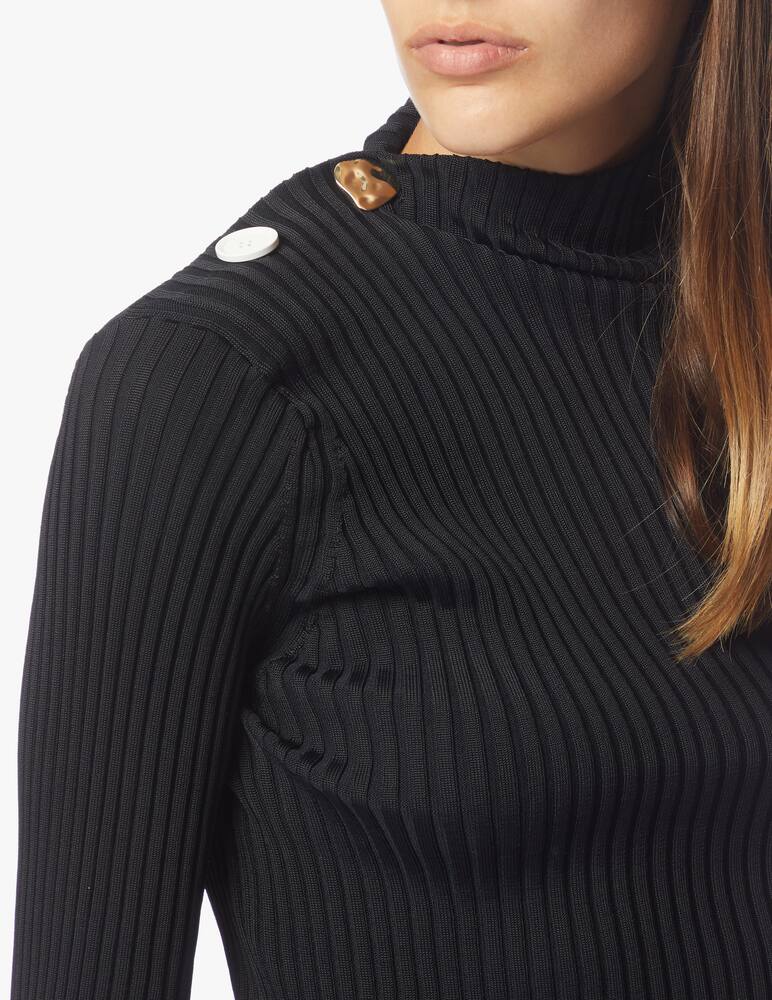 rinascente Proenza Schouler Maglietta a costa e manica lunga 