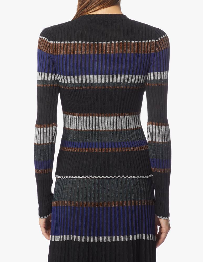 rinascente Proenza Schouler Maglietta a manica lunga in misto viscosa Zig Zag