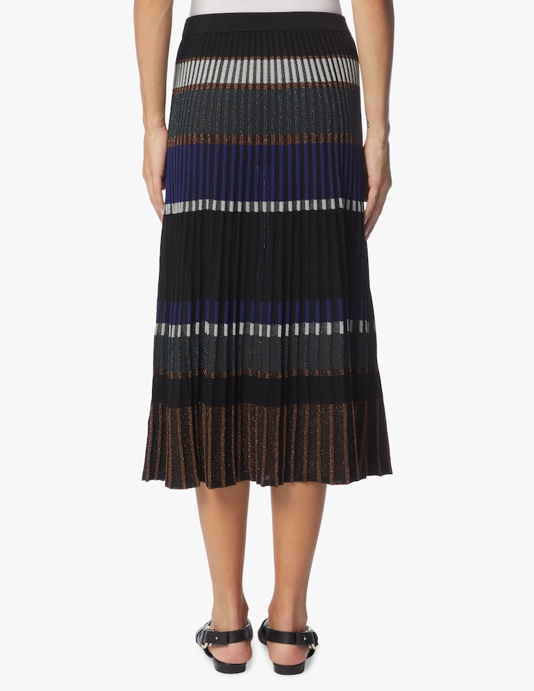 rinascente Proenza Schouler Gonna midi in misto viscosa Zig Zag