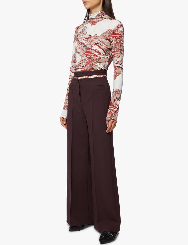 rinascente Proenza Schouler Wool blend palazzo trousers