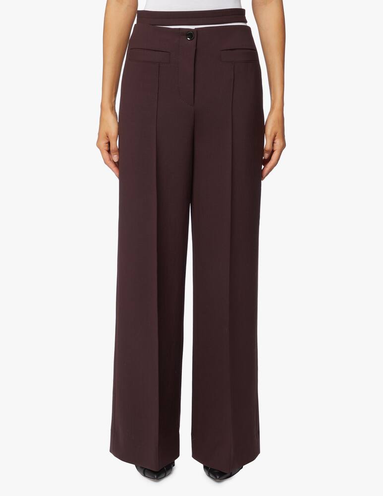 rinascente Proenza Schouler Wool blend palazzo trousers