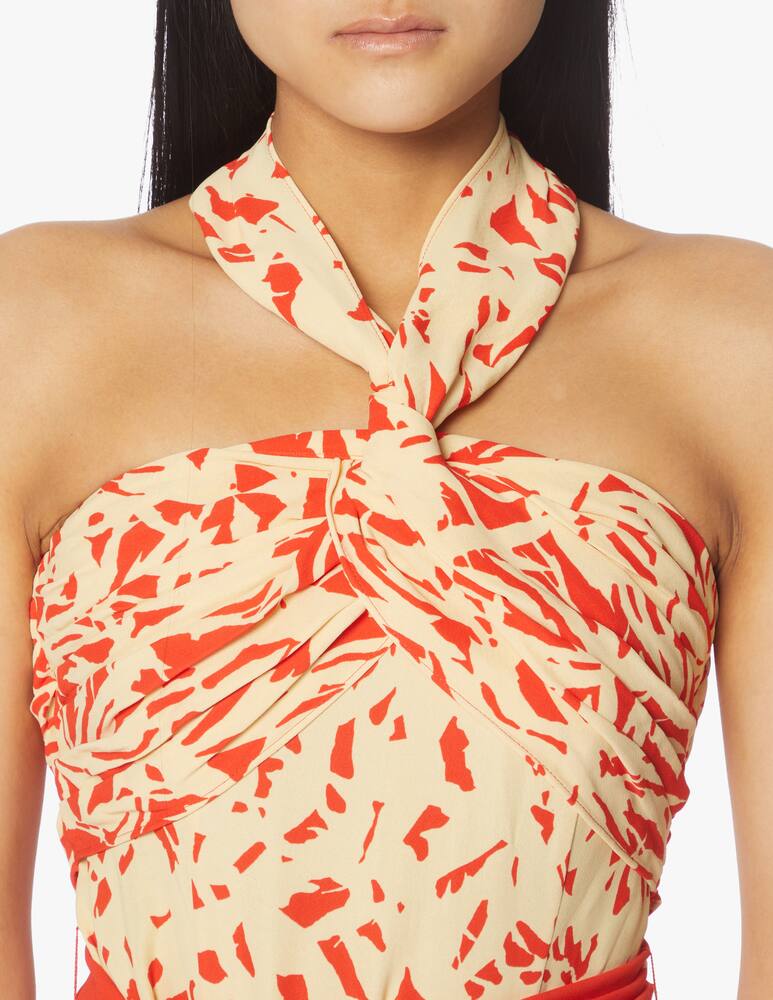 rinascente Proenza Schouler Vestiti midi con stampa - arancione