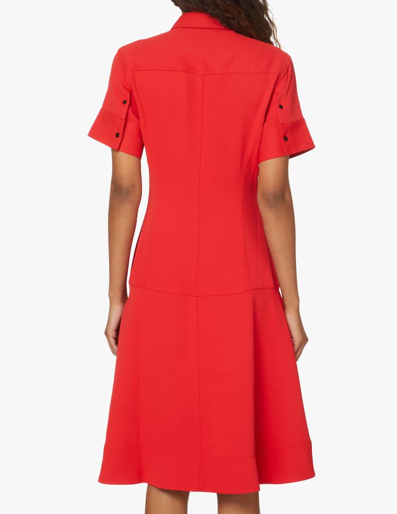 rinascente Proenza Schouler White Label Chemisier mini dress - red