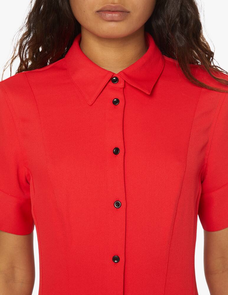 rinascente Proenza Schouler White Label Chemisier mini dress - red