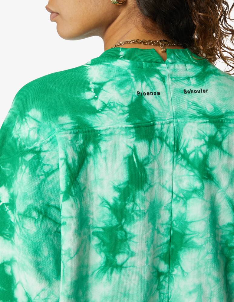 rinascente Proenza Schouler White Label Tie Dye Sweatshirt - Green