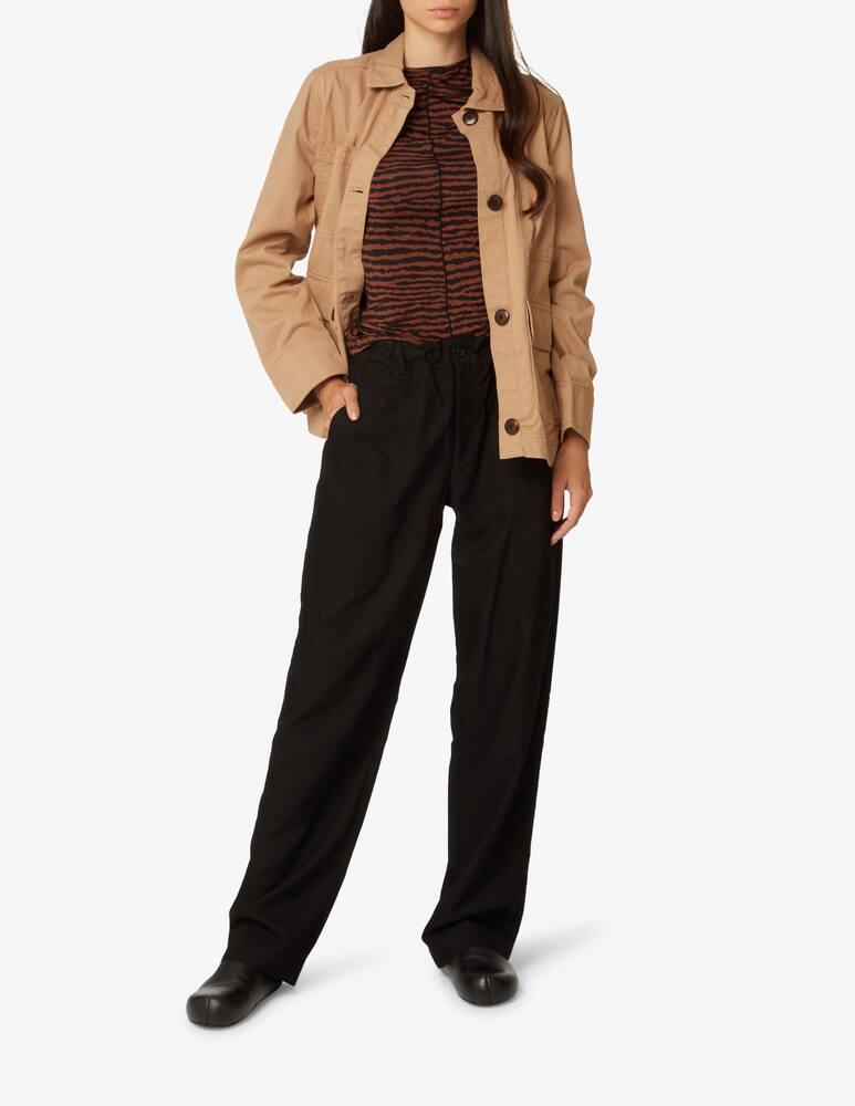 Proenza Schouler White Label Pantaloni a gamba larga - Nero - immagine 1 Proenza Schouler White Label Pantaloni a gamba larga - Nero - immagine 1