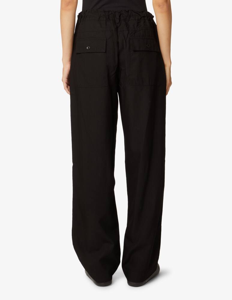 Proenza Schouler White Label Pantaloni a gamba larga - Nero - immagine 3 Proenza Schouler White Label Pantaloni a gamba larga - Nero - immagine 3