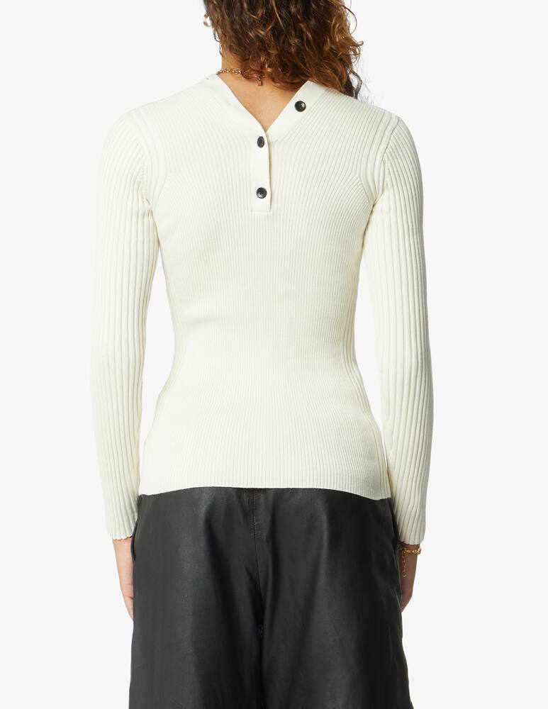 rinascente Proenza Schouler White Label Cardigan in misto cashmere - Bianco