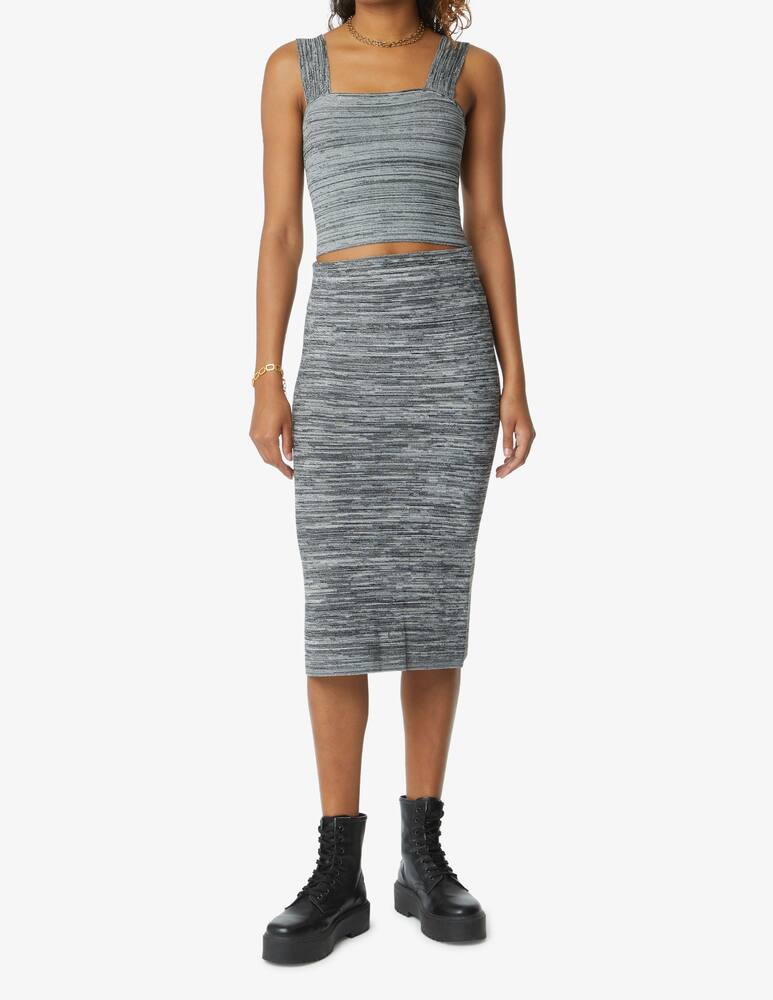 rinascente Proenza Schouler White Label Knit Bustier Top - Black