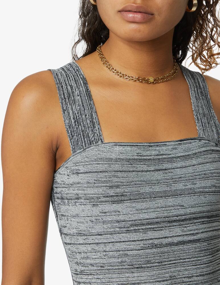 rinascente Proenza Schouler White Label Knit Bustier Top - Black
