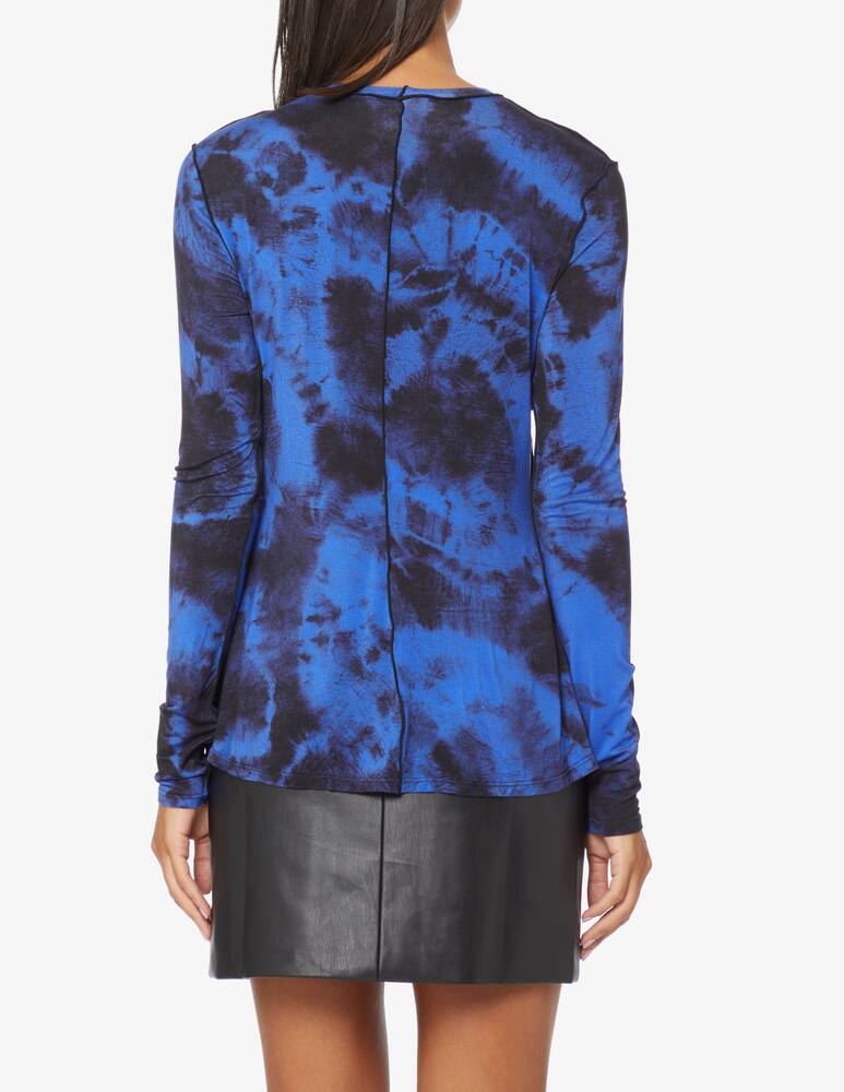 rinascente Proenza Schouler White Label Maglietta a manica lunga Marble - Blu