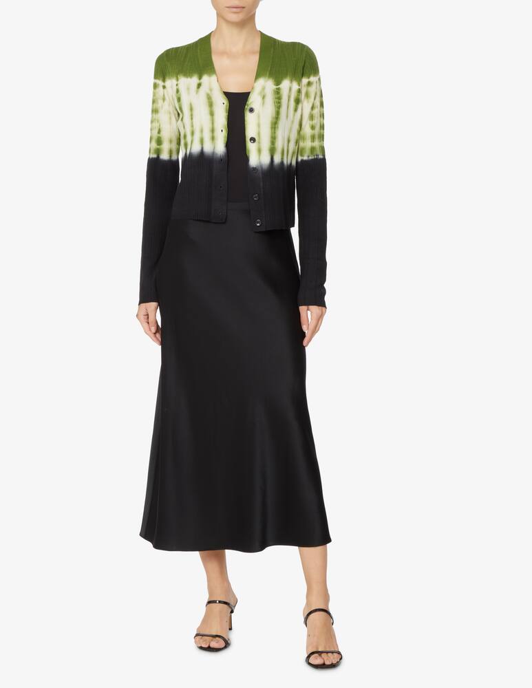 rinascente Proenza Schouler White Label Cardigan dip dye - Verde