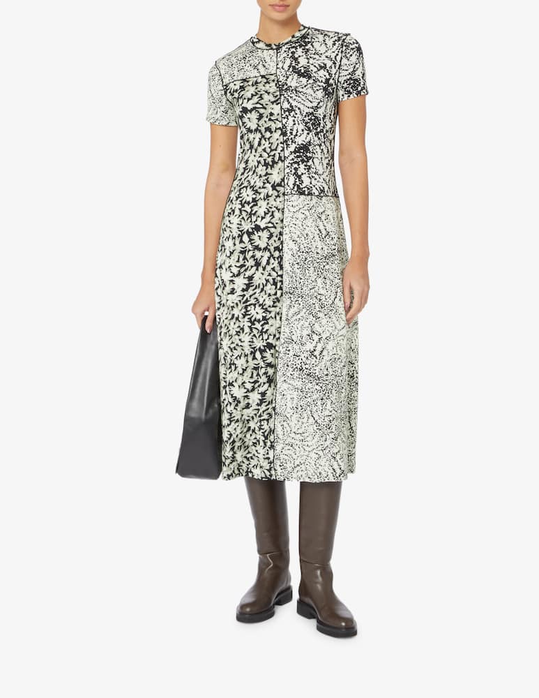 rinascente Proenza Schouler White Label Vestito Floral - Nero