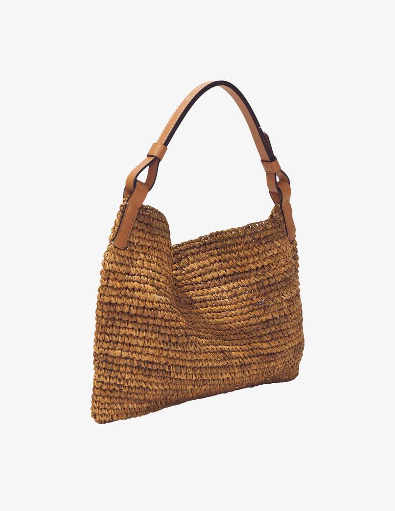 rinascente Proenza Schouler White Label Minetta  rafia hobo bag