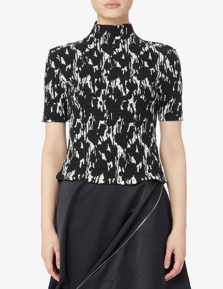 rinascente Proenza Schouler White Label Viscose flou smocked top
