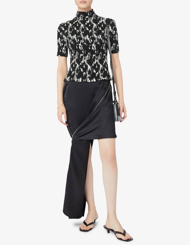 rinascente Proenza Schouler White Label Viscose flou smocked top