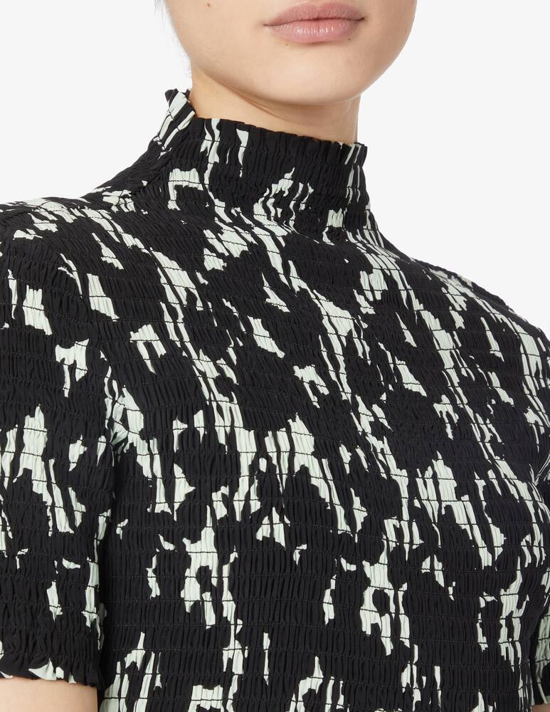 rinascente Proenza Schouler White Label Viscose flou smocked top