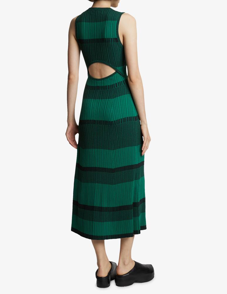 rinascente Proenza Schouler White Label Mini stripe sleeveless knit dress