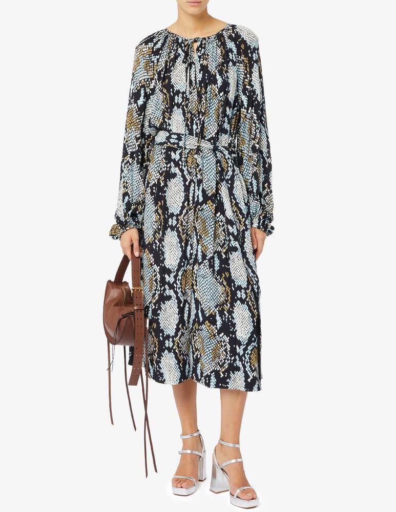rinascente Proenza Schouler Python print midi dress