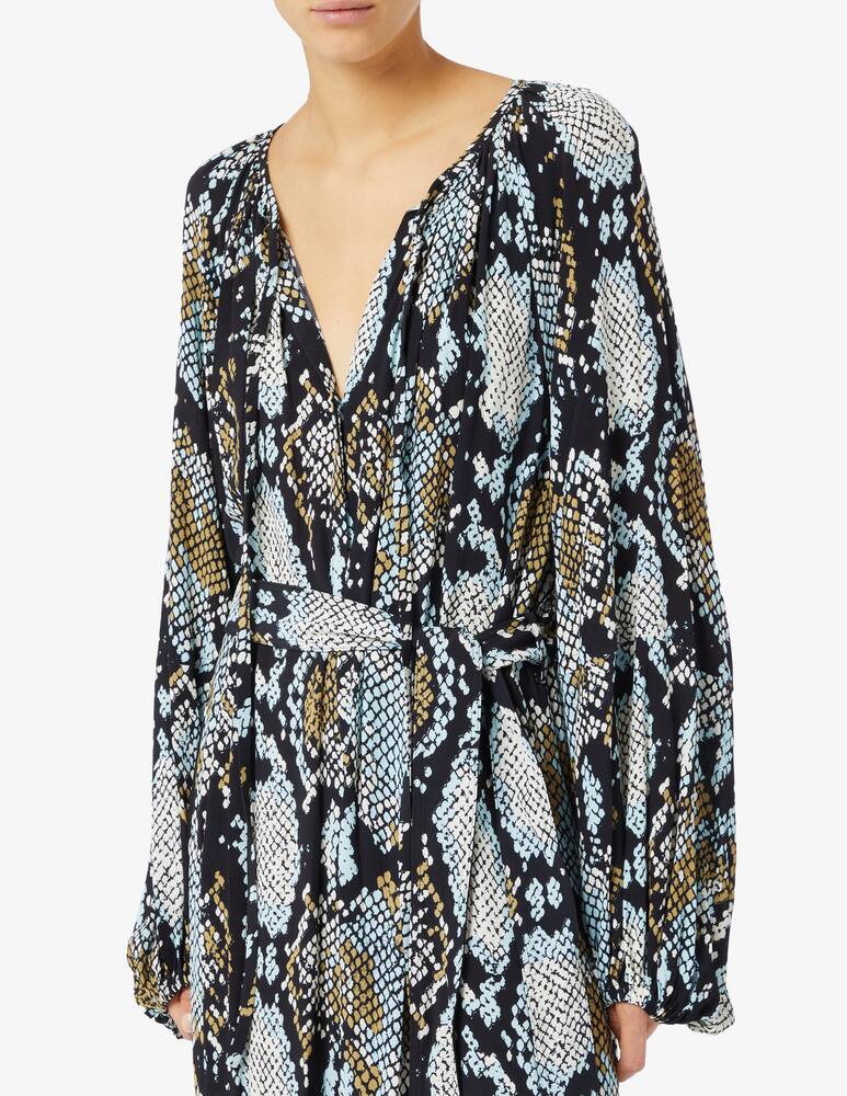 rinascente Proenza Schouler Python print midi dress