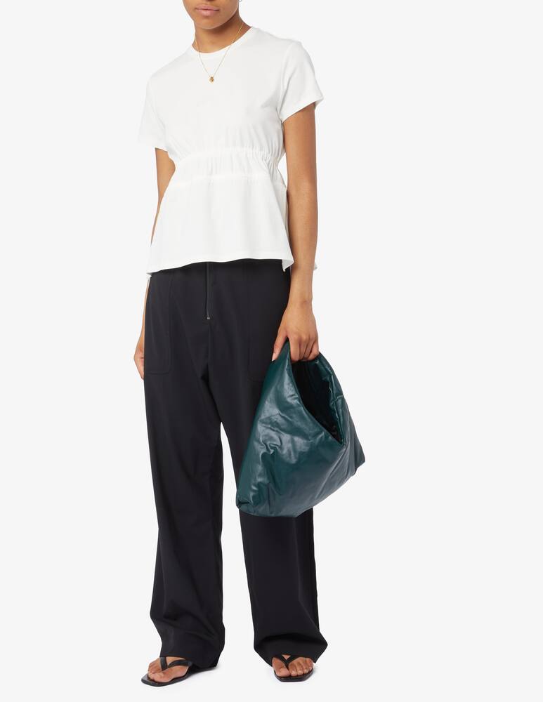 rinascente Proenza Schouler White Label T-shirt con rouches laterali
