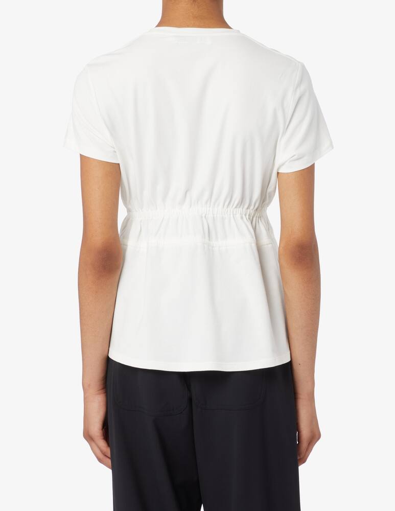 rinascente Proenza Schouler White Label T-shirt con rouches laterali