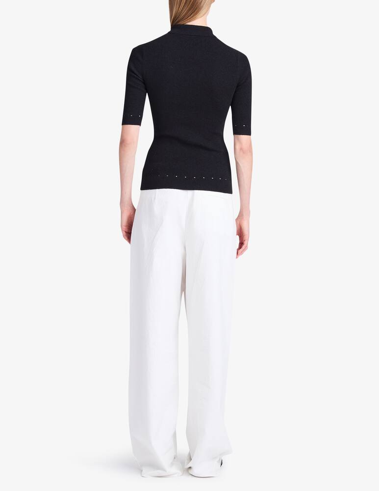 Proenza Schouler White Label Pantalone Helena stropicciato - immagine 2 Proenza Schouler White Label Pantalone Helena stropicciato - immagine 2