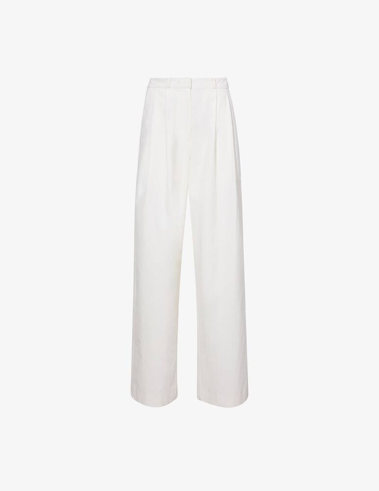 rinascente Proenza Schouler White Label Helena pant in solid crinkle cotton