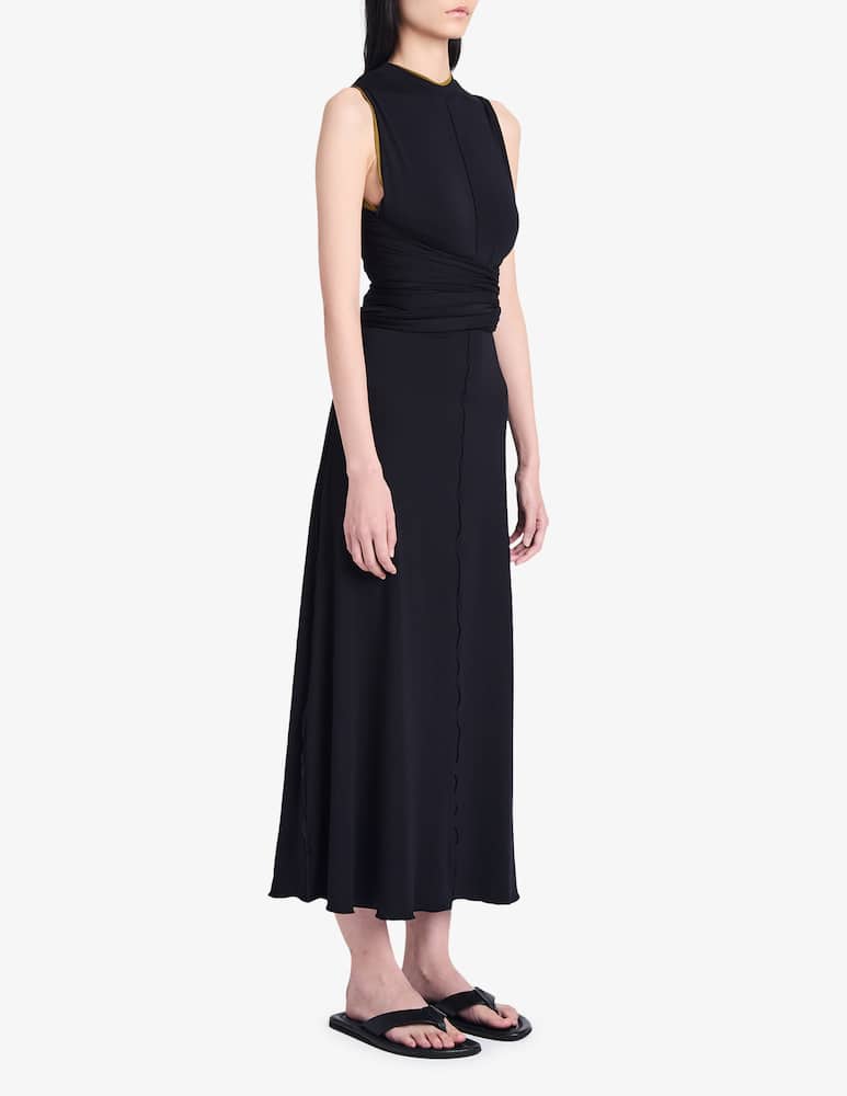 Proenza Schouler White Label Abito Beatrice in jersey tinta unita - immagine 2 Proenza Schouler White Label Abito Beatrice in jersey tinta unita - immagine 2