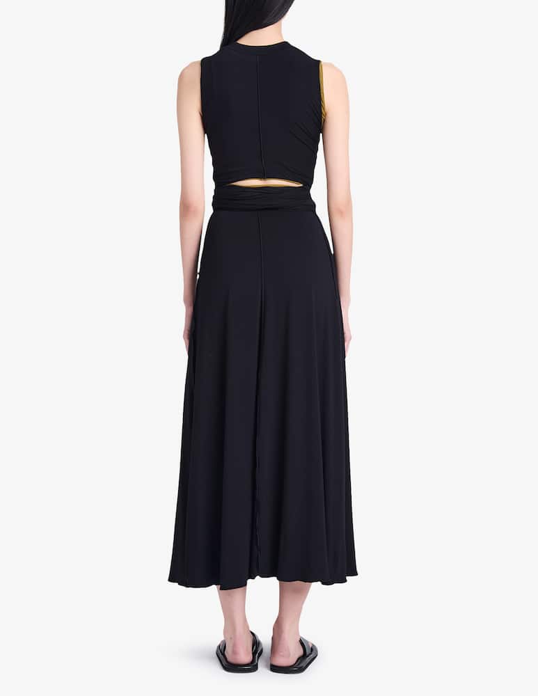 Proenza Schouler White Label Abito Beatrice in jersey tinta unita - immagine 3 Proenza Schouler White Label Abito Beatrice in jersey tinta unita - immagine 3