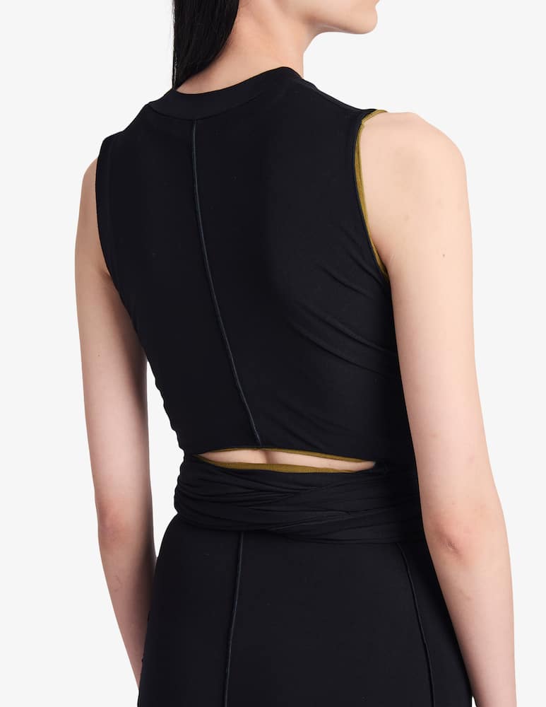 Proenza Schouler White Label Abito Beatrice in jersey tinta unita - immagine 4 Proenza Schouler White Label Abito Beatrice in jersey tinta unita - immagine 4