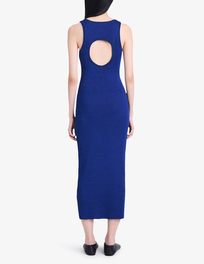 Proenza Schouler White Label Abito Reese in maglia a coste intrecciate - immagine 3 Proenza Schouler White Label Abito Reese in maglia a coste intrecciate - immagine 3