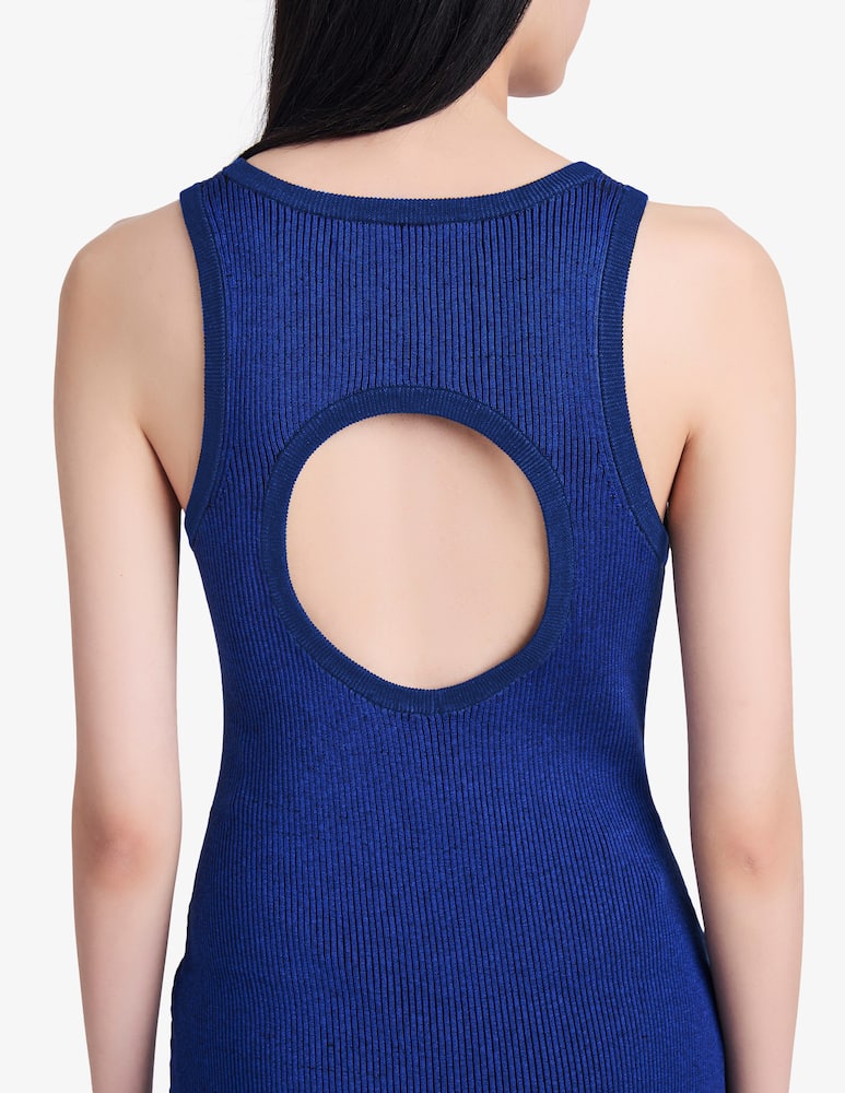 Proenza Schouler White Label Abito Reese in maglia a coste intrecciate - immagine 4 Proenza Schouler White Label Abito Reese in maglia a coste intrecciate - immagine 4