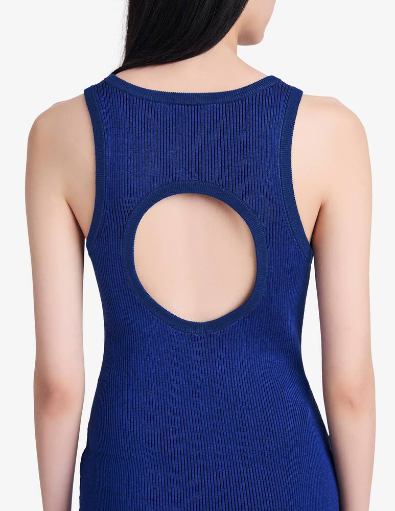 rinascente Proenza Schouler White Label Abito Reese in maglia a coste intrecciate