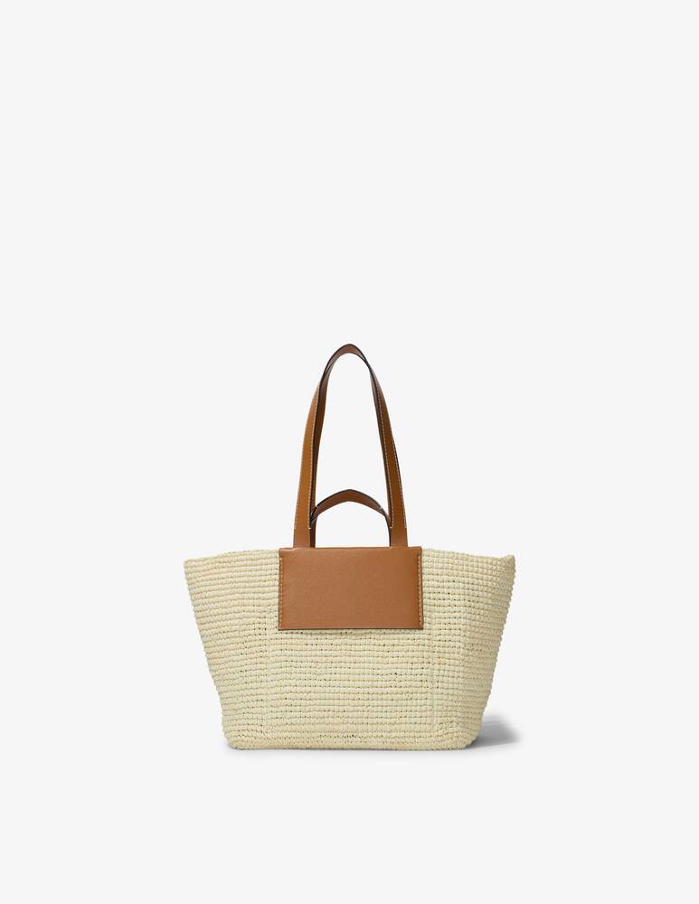 rinascente Proenza Schouler White Label Morris XL raffia tote bag