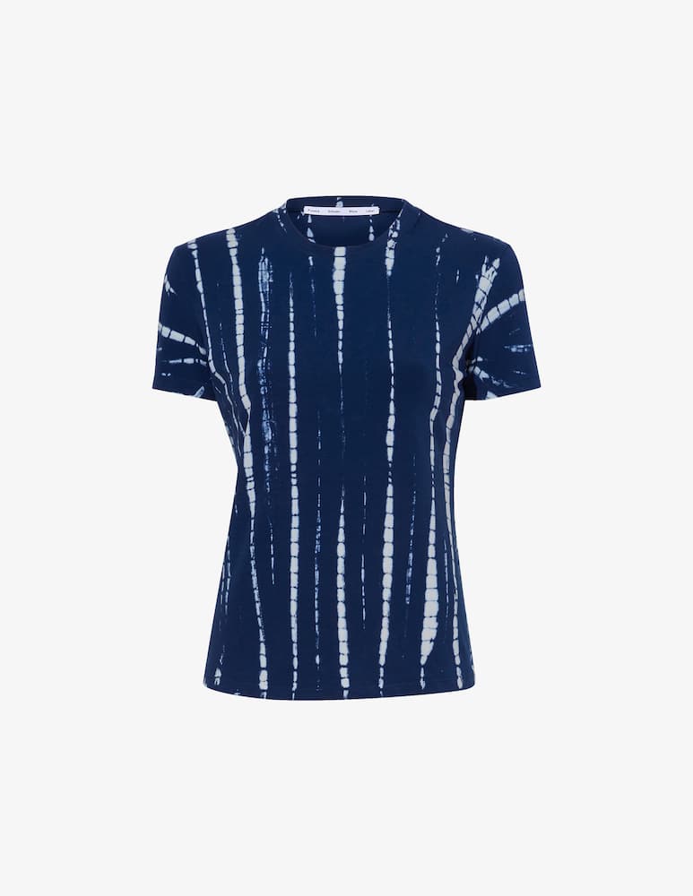 rinascente Proenza Schouler White Label Finley t-shirt in stripe tie dye