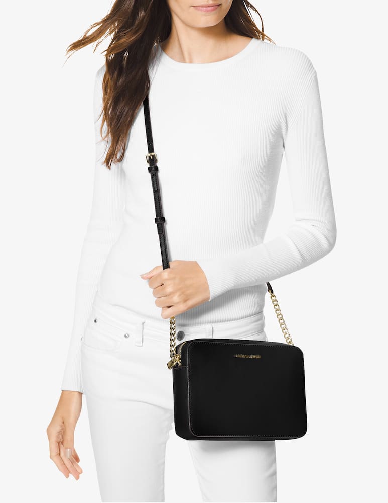 Michael Michael Kors Borsa a tracolla Jet Set grande in pelle Saffiano - immagine 2 Michael Michael Kors Borsa a tracolla Jet Set grande in pelle Saffiano - immagine 2
