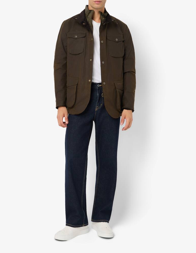 rinascente Barbour Ogston wax jacket