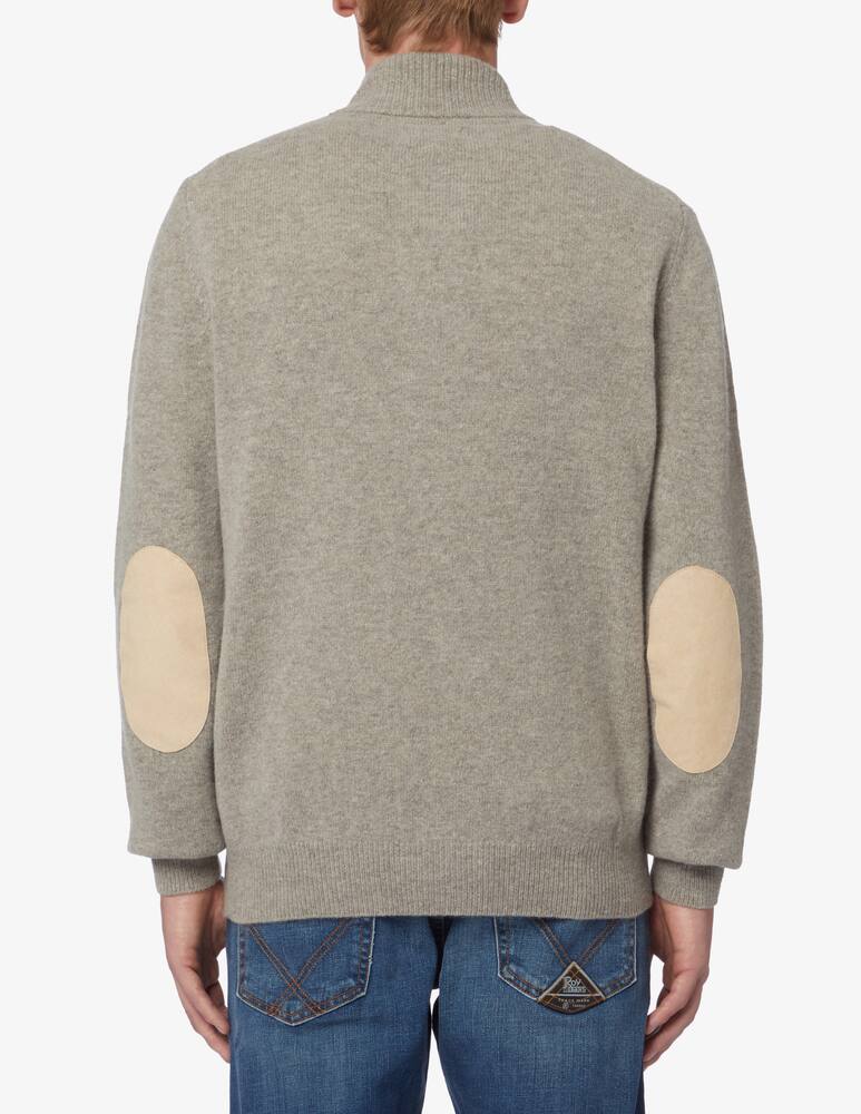 rinascente Barbour Cardigan in lana merino - Grigio